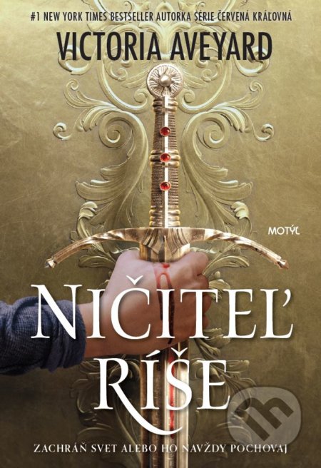 Kniha: Ničiteľ ríše (Victoria Aveyard). Motýľ, 2021 Kniha: Ničiteľ ríše (Victoria Aveyard). Motýľ, 2021