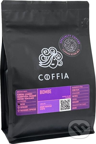 Kávy a čaje: Bombe (COFFIA). COFFIA, 2021 Kávy a čaje: Bombe (COFFIA). COFFIA, 2021