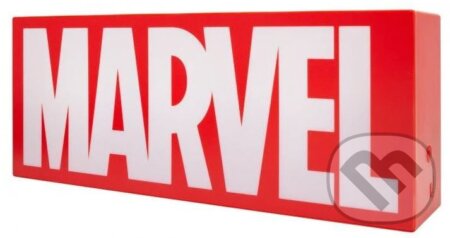 Stolná dekoratívna lampa Marvel: Logo (Marvel). Marvel, 2021 Stolná dekoratívna lampa Marvel: Logo (Marvel). Marvel, 2021