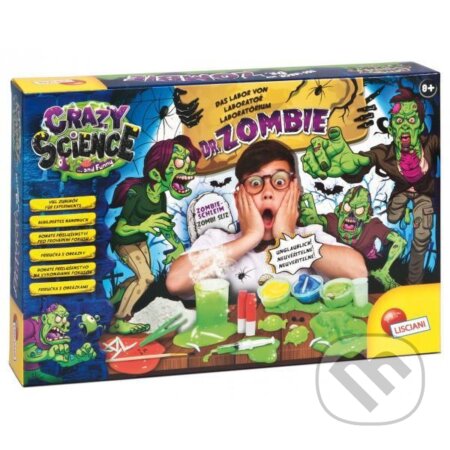 Spoločenská hra: Bláznivá věda: Laboratoř Dr. Zombie (Lisciani). Lisciani, 2021 Spoločenská hra: Bláznivá věda: Laboratoř Dr. Zombie (Lisciani). Lisciani, 2021