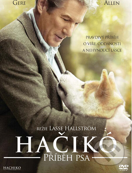 Film: Hačikó - Příběh psa (Lasse Hallström) (DVD). Bonton Film, 2009 Film: Hačikó - Příběh psa (Lasse Hallström) (DVD). Bonton Film, 2009