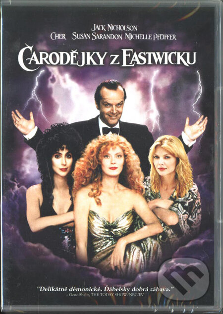 Film: Čarodějky z Eastwicku (George Miller) (DVD). Magicbox, 1987 Film: Čarodějky z Eastwicku (George Miller) (DVD). Magicbox, 1987