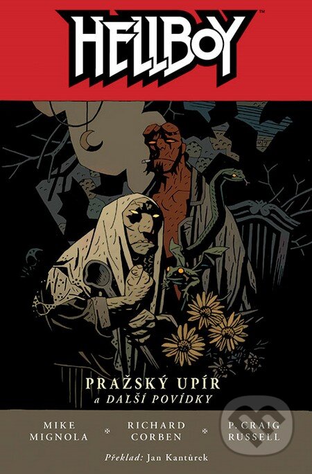Kniha: Hellboy 7: Pražský upír a další povídky (Mike Mignola). ComicsCentrum, 2010 Kniha: Hellboy 7: Pražský upír a další povídky (Mike Mignola). ComicsCentrum, 2010