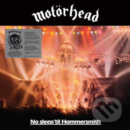 Hudobné CD: Motorhead: No Sleep 'Til Hammersmith Deluxe LP (Hudobné albumy). Hudobné albumy, 2021 Hudobné CD: Motorhead: No Sleep 'Til Hammersmith Deluxe LP (Hudobné albumy). Hudobné albumy, 2021