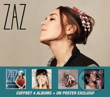 Hudobné CD: ZAZ: Coffret (Hudobné albumy). Hudobné albumy, 2021 Hudobné CD: ZAZ: Coffret (Hudobné albumy). Hudobné albumy, 2021