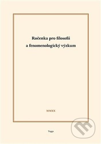 Kniha: Ročenka pro filosofii a fenomenologický výzkum 2020 (Josef Kružík, Marcel Dubovec, Martin Damašek, Robert Kanócz a Vlastimil Jílek). Togga, 2021 Kniha: Ročenka pro filosofii a fenomenologický výzkum 2020 (Josef Kružík, Marcel Dubovec, Martin Damašek, Robert Kanócz a Vlastimil Jílek). Togga, 2021