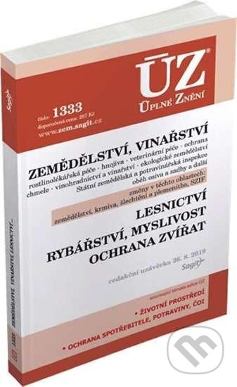 Kniha: Úplné Znění - 1433 Zemědělství, Lesnictví (Sagit). Sagit, 2021 Kniha: Úplné Znění - 1433 Zemědělství, Lesnictví (Sagit). Sagit, 2021
