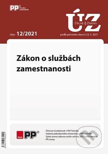 ÚZZ 12/2021 (Poradca podnikateľa). Poradca podnikateľa, 2021 ÚZZ 12/2021 (Poradca podnikateľa). Poradca podnikateľa, 2021