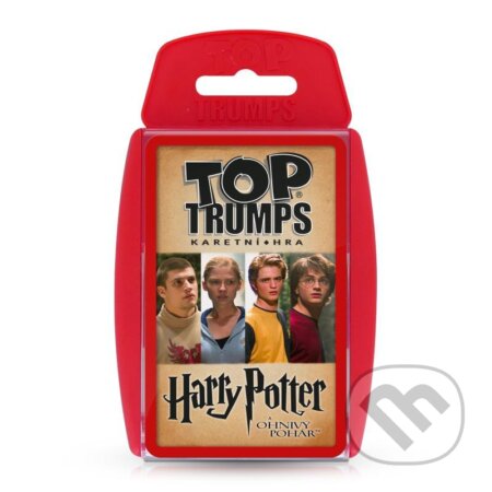 Spoločenská hra: TOP TRUMPS Harry Potter a Ohnivý pohár CZ (Winning Moves). Winning Moves, 2021 Spoločenská hra: TOP TRUMPS Harry Potter a Ohnivý pohár CZ (Winning Moves). Winning Moves, 2021
