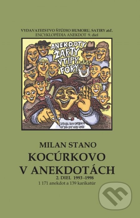 Kniha: Kocúrkovo v anekdotách (Milan Stano). Vydavateľstvo Štúdio humoru a satiry, 2021 Kniha: Kocúrkovo v anekdotách (Milan Stano). Vydavateľstvo Štúdio humoru a satiry, 2021