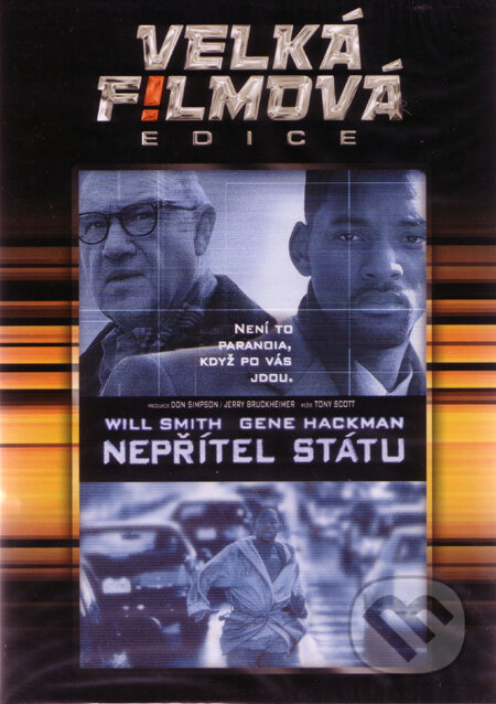 Film: Nepřítel státu (Tony Scott) (DVD). Magicbox, 1998 Film: Nepřítel státu (Tony Scott) (DVD). Magicbox, 1998