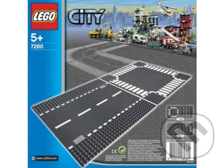 Spoločenská hra: LEGO City 7280 - Rovná cesta a križovatka (LEGO). LEGO Spoločenská hra: LEGO City 7280 - Rovná cesta a križovatka (LEGO). LEGO