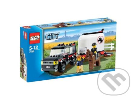 Spoločenská hra: LEGO City 7635 - Terénne auto s pohonom 4 kolies a prívesom pre kone (LEGO). LEGO Spoločenská hra: LEGO City 7635 - Terénne auto s pohonom 4 kolies a prívesom pre kone (LEGO). LEGO