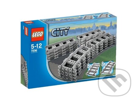 Spoločenská hra: LEGO City 7896 - Rovné koľajnice a zatáčky (LEGO). LEGO Spoločenská hra: LEGO City 7896 - Rovné koľajnice a zatáčky (LEGO). LEGO