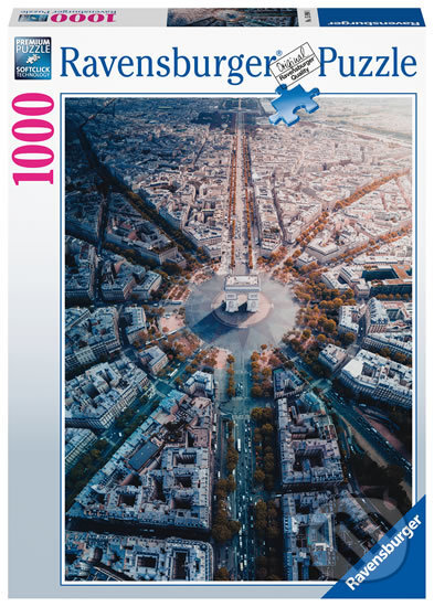 Puzzle: Paříž (Ravensburger). Ravensburger, 2021 Puzzle: Paříž (Ravensburger). Ravensburger, 2021