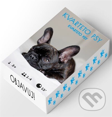 Společenská hra: Objavuj! Kvarteto psy (Lauko Promotion). Lauko Promotion, 2021 Společenská hra: Objavuj! Kvarteto psy (Lauko Promotion). Lauko Promotion, 2021