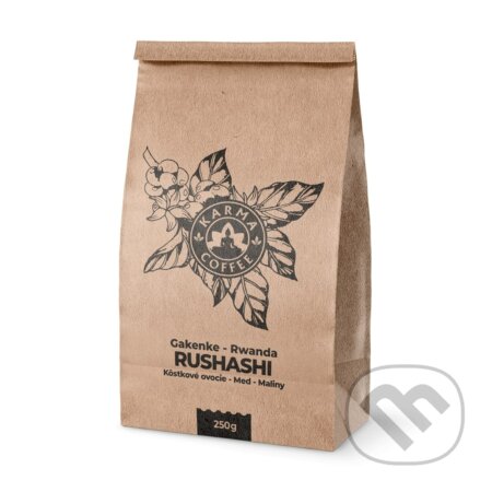Kávy a čaje: Rushashi (Karma Coffee). Karma Coffee Kávy a čaje: Rushashi (Karma Coffee). Karma Coffee