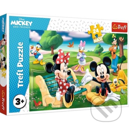 Puzzle: Mickey Mouse: Mezi přáteli /Mickey Mouse with friends MAXI (Trefl). Trefl, 2021 Puzzle: Mickey Mouse: Mezi přáteli /Mickey Mouse with friends MAXI (Trefl). Trefl, 2021