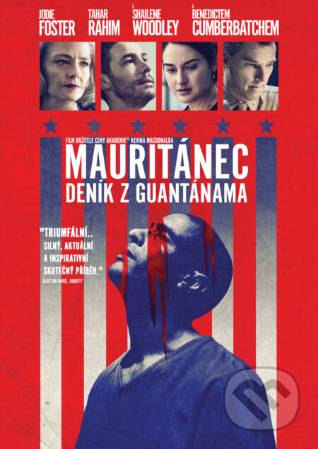 Film: Mauritánec: Deník z Guantánama (Kevin Macdonald) (DVD). Magicbox, 2021 Film: Mauritánec: Deník z Guantánama (Kevin Macdonald) (DVD). Magicbox, 2021