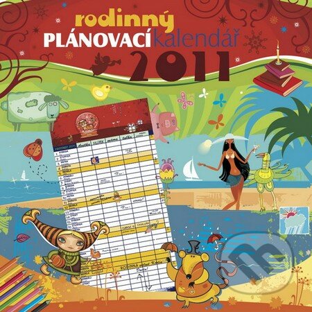 Rodinný plánovací kalendář 2011, Presco Group, 2010