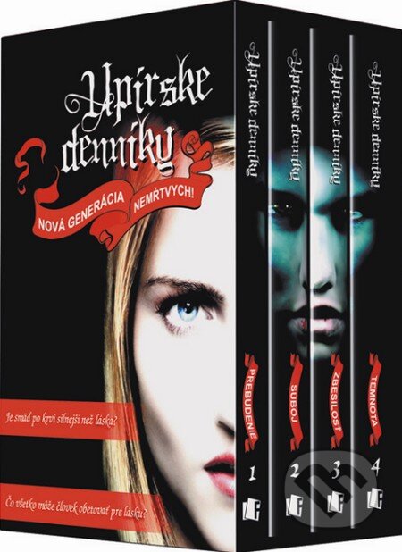 Kniha: Upírske denníky: Nová generácia nemŕtvych (Komplet 1 - 4) (L.J. Smith), 2010 Kniha: Upírske denníky: Nová generácia nemŕtvych (Komplet 1 - 4) (L.J. Smith), 2010