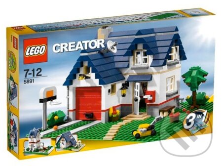 LEGO Creator 5891 - Rodinný domček, LEGO