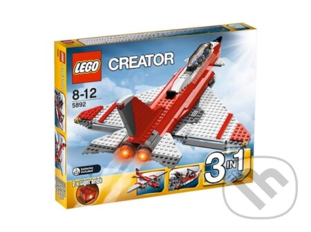 Spoločenská hra: LEGO Creator 5892 - Burácajúci tryskáč (LEGO). LEGO Spoločenská hra: LEGO Creator 5892 - Burácajúci tryskáč (LEGO). LEGO