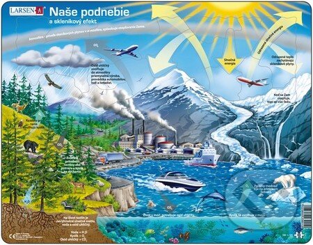 Puzzle: Naše podnebie a skleníkový efekt (NB1) (Larsen). Larsen Puzzle: Naše podnebie a skleníkový efekt (NB1) (Larsen). Larsen