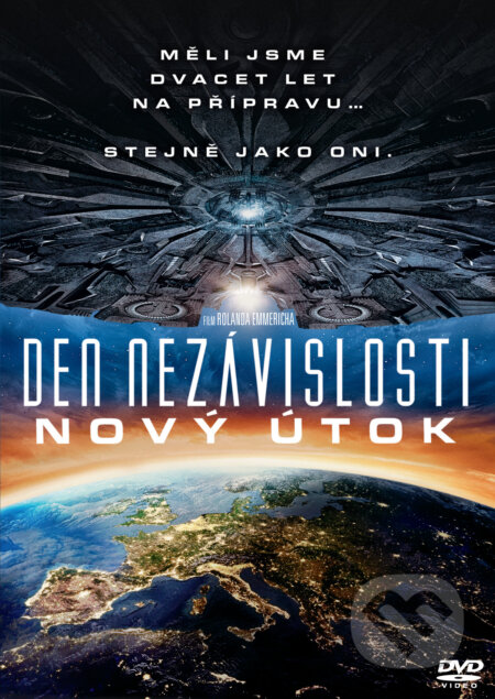 Film: Den nezávislosti: Nový útok (Roland Emmerich) (DVD). Magicbox, 2016 Film: Den nezávislosti: Nový útok (Roland Emmerich) (DVD). Magicbox, 2016
