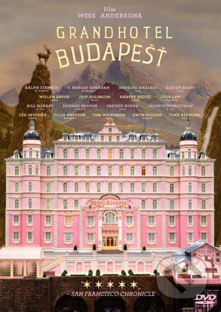 Film: Grandhotel Budapešť (Wes Anderson) (DVD). Magicbox, 2014 Film: Grandhotel Budapešť (Wes Anderson) (DVD). Magicbox, 2014