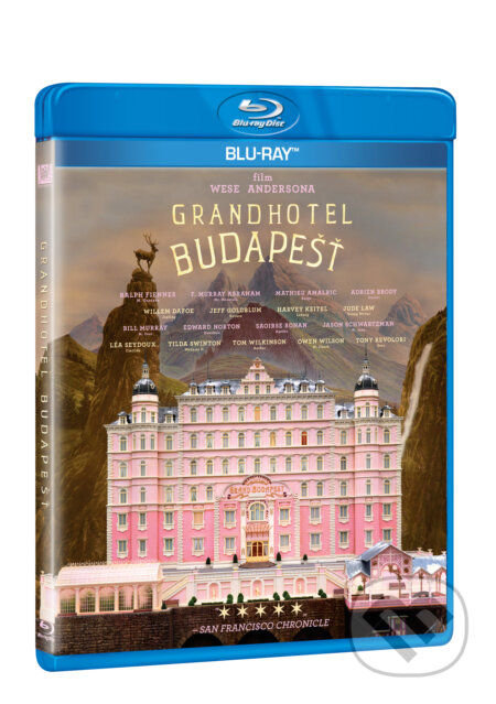 Film: Grandhotel Budapešť (Wes Anderson) (Blu-ray). Magicbox, 2014 Film: Grandhotel Budapešť (Wes Anderson) (Blu-ray). Magicbox, 2014