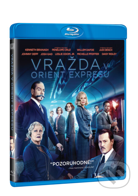 Film: Vražda v Orient expresu (Sidney Lumet a Kenneth Branagh) (Blu-ray). Magicbox, 2017 Film: Vražda v Orient expresu (Sidney Lumet a Kenneth Branagh) (Blu-ray). Magicbox, 2017