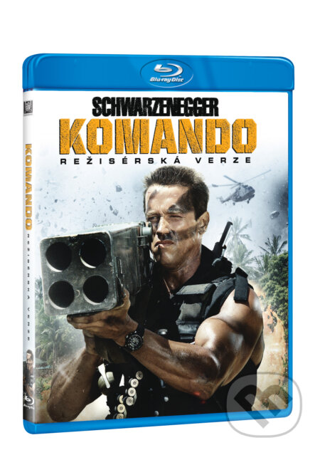 Film: Komando (režisérská verze) (Mark L. Lester) (Blu-ray). Magicbox, 1985 Film: Komando (režisérská verze) (Mark L. Lester) (Blu-ray). Magicbox, 1985