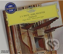 Hudební CD: Karl Richter: J.S.Bach: Skladby pro varhany (Universal Music). Universal Music, 2021 Hudební CD: Karl Richter: J.S.Bach: Skladby pro varhany (Universal Music). Universal Music, 2021