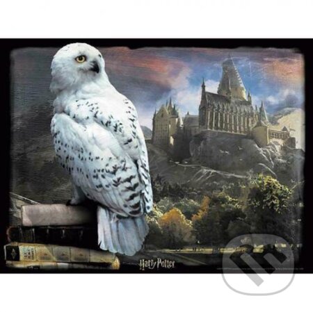 Puzzle: 3D puzzle Harry Potter: Hedviga - snežná sova (Harry Potter). Harry Potter, 2021 Puzzle: 3D puzzle Harry Potter: Hedviga - snežná sova (Harry Potter). Harry Potter, 2021
