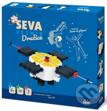 Společenská hra: Vesmír Družice (SEVA). SEVA, 2021 Společenská hra: Vesmír Družice (SEVA). SEVA, 2021