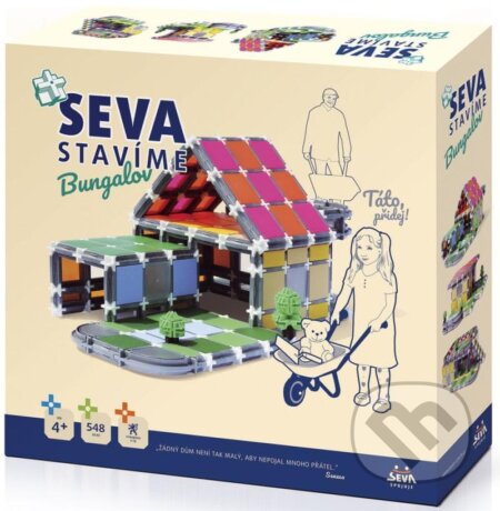 Společenská hra: Stavíme Bungalov (SEVA). SEVA, 2021 Společenská hra: Stavíme Bungalov (SEVA). SEVA, 2021