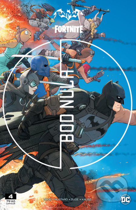 Kniha: Batman/Fortnite: Bod nula 4 (Christian Duce a Christos Gage). Crew, 2021 Kniha: Batman/Fortnite: Bod nula 4 (Christian Duce a Christos Gage). Crew, 2021