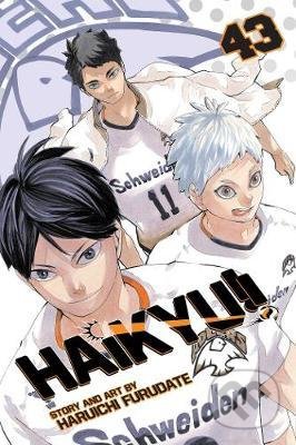 Kniha: Haikyu!! 43 (Haruichi Furudate). Viz Media, 2021 Kniha: Haikyu!! 43 (Haruichi Furudate). Viz Media, 2021