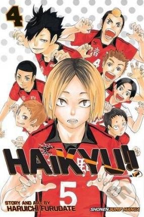 Kniha: Haikyu!! 4 (Haruichi Furudate). Viz Media, 2016 Kniha: Haikyu!! 4 (Haruichi Furudate). Viz Media, 2016