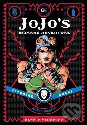 Kniha: JoJo's Bizarre Adventure (Volume 1) (Hirohiko Araki). Viz Media, 2015 Kniha: JoJo's Bizarre Adventure (Volume 1) (Hirohiko Araki). Viz Media, 2015