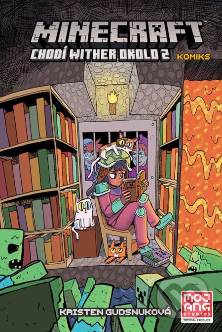 Kniha: Minecraft komiks: Chodí wither okolo 2 (Kristen Gudsnuk). Crew, 2021 Kniha: Minecraft komiks: Chodí wither okolo 2 (Kristen Gudsnuk). Crew, 2021
