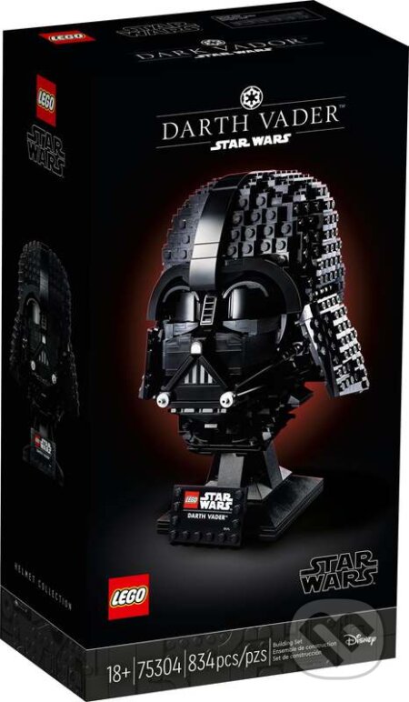 Společenská hra: LEGO® Star Wars™ 75304 Helma Dartha Vadera (LEGO). LEGO, 2021 Společenská hra: LEGO® Star Wars™ 75304 Helma Dartha Vadera (LEGO). LEGO, 2021