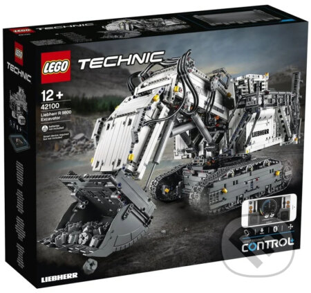 Spoločenská hra: LEGO Technic 42100 Bager Liebherr R 9800 (LEGO). LEGO, 2021 Spoločenská hra: LEGO Technic 42100 Bager Liebherr R 9800 (LEGO). LEGO, 2021