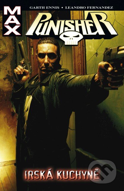 Kniha: Punisher: Irská kuchyně (Garth Ennis a Leandro Fernandez). BB/art, Crew, 2010 Kniha: Punisher: Irská kuchyně (Garth Ennis a Leandro Fernandez). BB/art, Crew, 2010