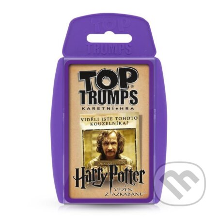 Společenská hra: TOP TRUMPS - Harry Potter a vězeň z Azkabanu CZ (Winning Moves). Winning Moves, 2021 Společenská hra: TOP TRUMPS - Harry Potter a vězeň z Azkabanu CZ (Winning Moves). Winning Moves, 2021