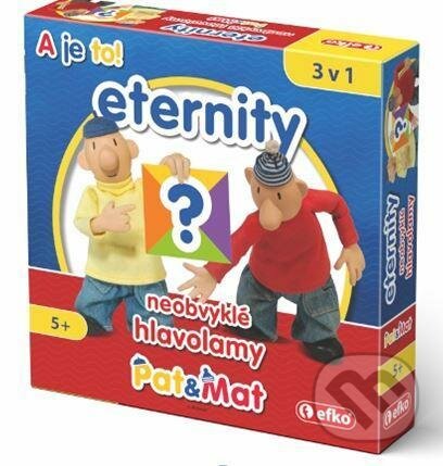 Společenská hra: PAT A MAT - Eternity (EFKO karton s.r.o.). EFKO karton s.r.o., 2021 Společenská hra: PAT A MAT - Eternity (EFKO karton s.r.o.). EFKO karton s.r.o., 2021