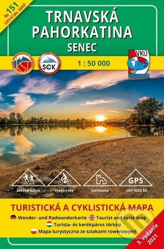 Trnavská pahorkatina - Senec 1:50 000 (VKÚ Harmanec). VKÚ Harmanec, 2021 Trnavská pahorkatina - Senec 1:50 000 (VKÚ Harmanec). VKÚ Harmanec, 2021