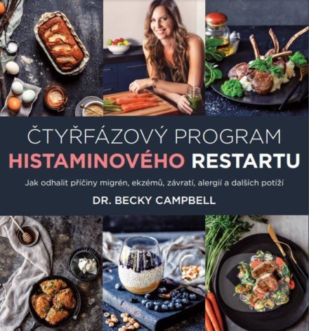 Kniha: Čtyřfázový program histaminového restartu (Becky Campbell). ANAG, 2021 Kniha: Čtyřfázový program histaminového restartu (Becky Campbell). ANAG, 2021