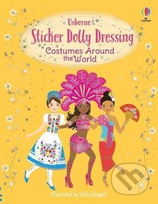 Sticker Dolly Dressing: Costumes Around the World - Emily Bone, Stella Baggott (ilustrátor), Usborne, 2021